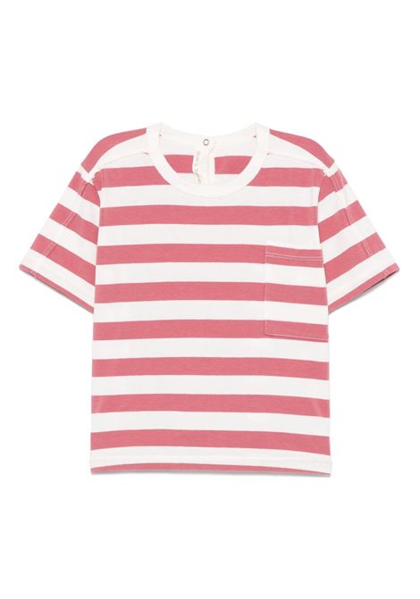 T-shirt a righe ZHOE & TOBIAH KIDS | JCS6MBIANCO/MAUVE
